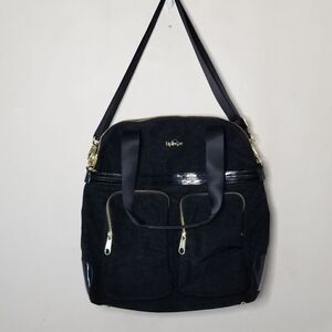 Kipling diaper bag multiple pockets black